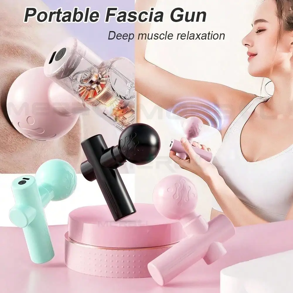 Massage Gun - Mini massagepistool fascia machine spierontspanning vibrerende