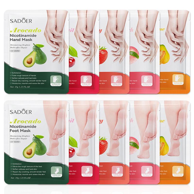 Foot Spa - 1 paar SADOER Fruit Voetmasker Hydraterend