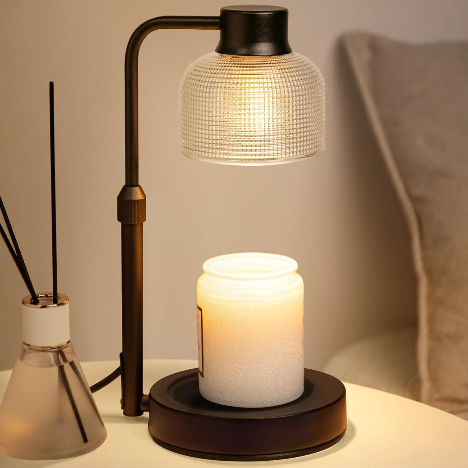 Wax Warmer - Kaarsenwarmerlamp met timer - Elektrische wax-smeltwarmer