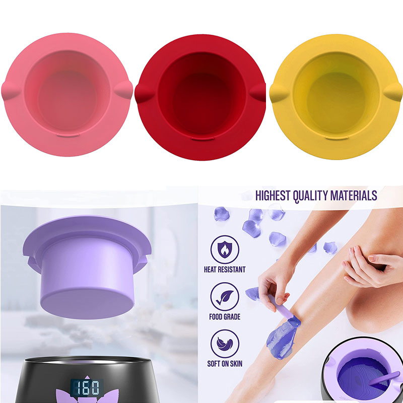Wax Warmer - Wax Warmer Verdikking Hittebestendige Siliconen Kommen