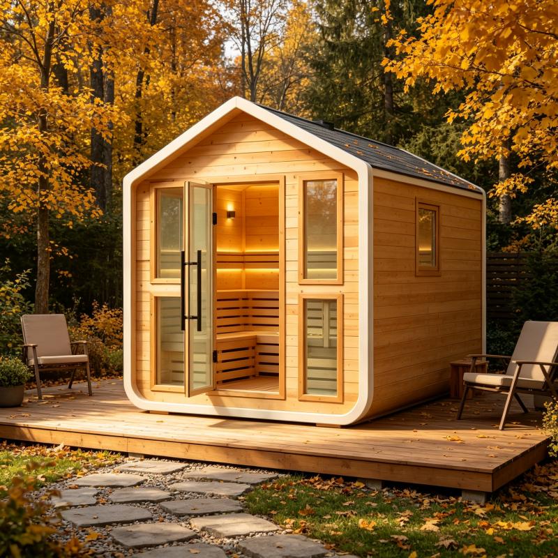 Spa Wellness Gym - Luxe sauna cabine op maat, massief