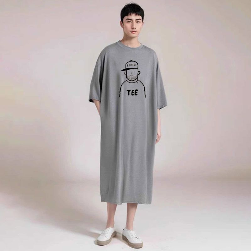 Bathrobe - Heren nachtjapon, nachtjapon, badjas, dunne pyjama,
