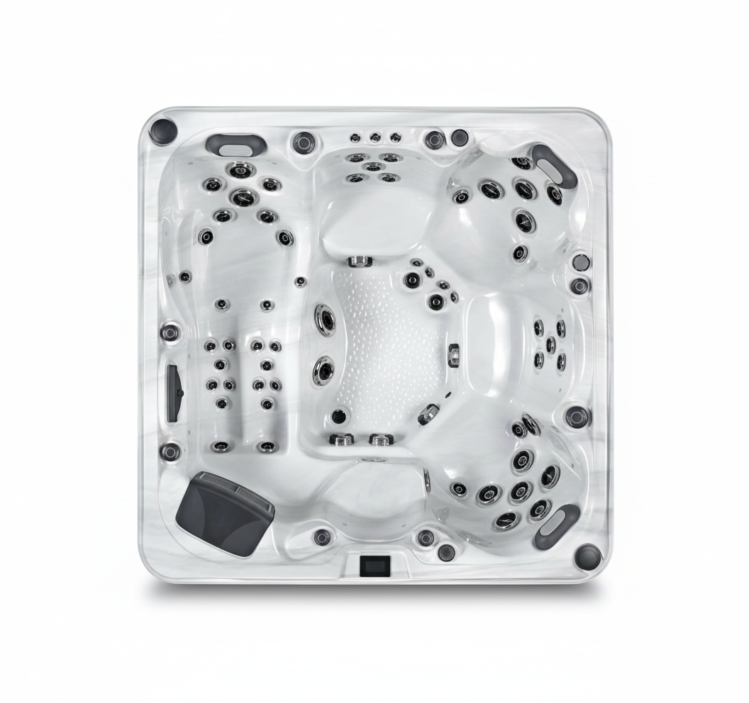 Hot Tub - Buiten jacuzzi met US Aristech acryl,