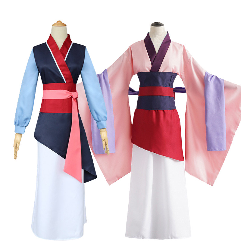 Bathrobe - Anime Hua Mulan Cosplay Kostuum Superwomen