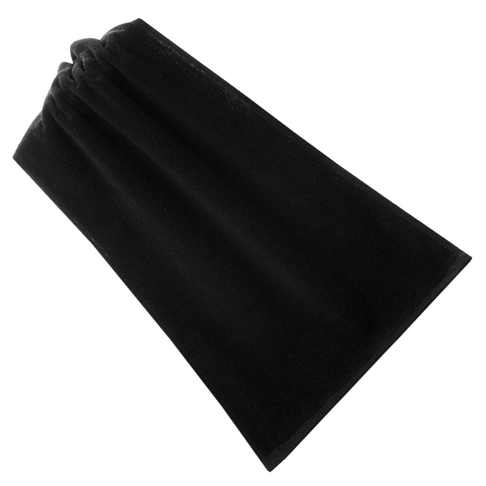 Spa Towel - Zwarte handdoek van 35x75 cm, gemaakt