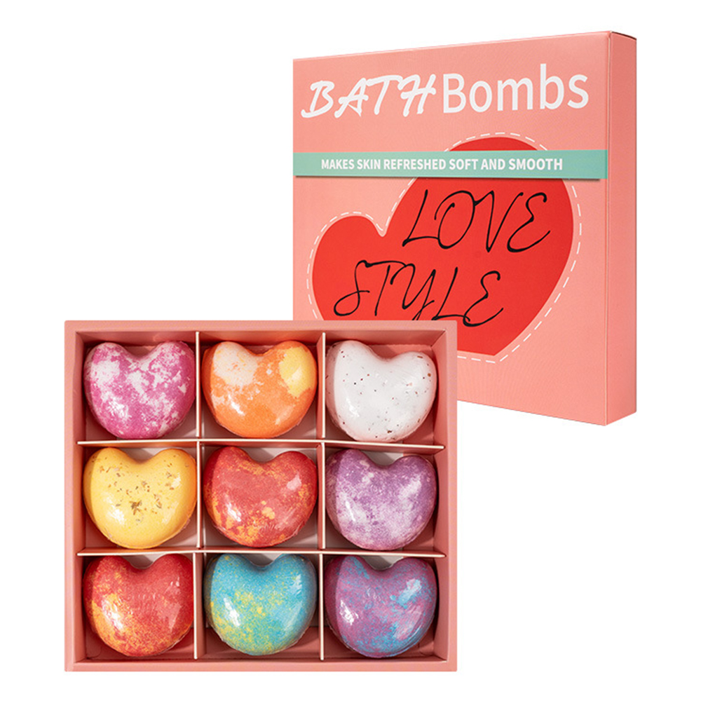 Bath Salts - Badbom Cadeauset voor Vrouwen 9 Stuks