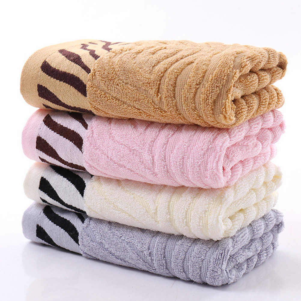 Spa Towel - Badhanddoek van bamboevezel met tijgerprint, 34x76