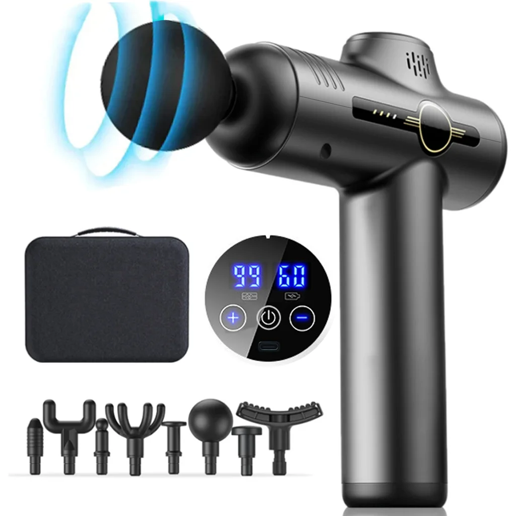 Massage Gun - Elektrische massagepistool, spiermassagepistool, massageapparaat voor het