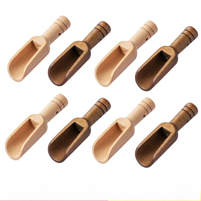 Bath Salts - 5 stuks Japanse mini houten lepels,