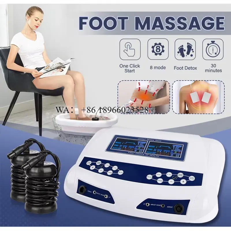 Foot Spa - WMWMNU Nieuw Draagbaar Ionisch Reinigings- en