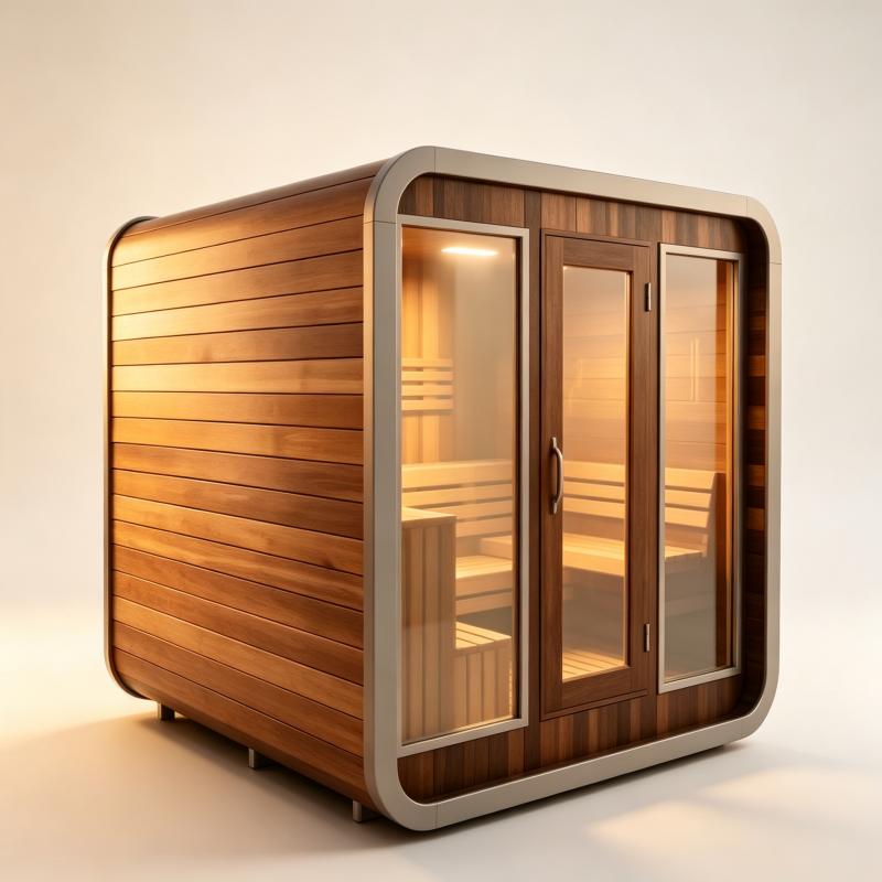Spa Wellness Gym - Luxe sauna op maat, massief houten
