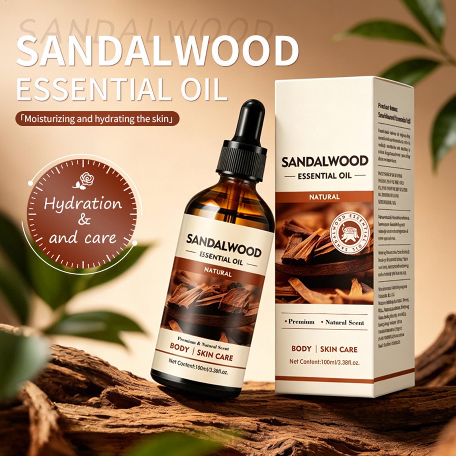 Aromatherapy Diffuser - Sandelhout Geurolie 100ml Natuurlijke Aromatherapie Essentiële