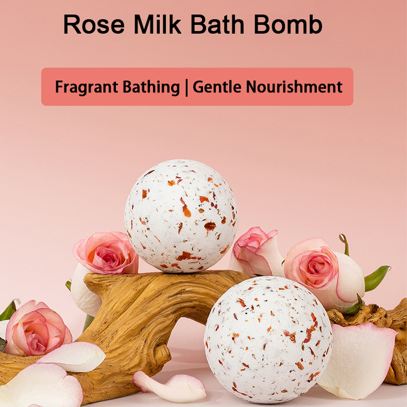 Bath Salts - Natuurlijke Rozenmelk Bubbelbadzout Dieptereinigend Hydraterend Exfoliërend