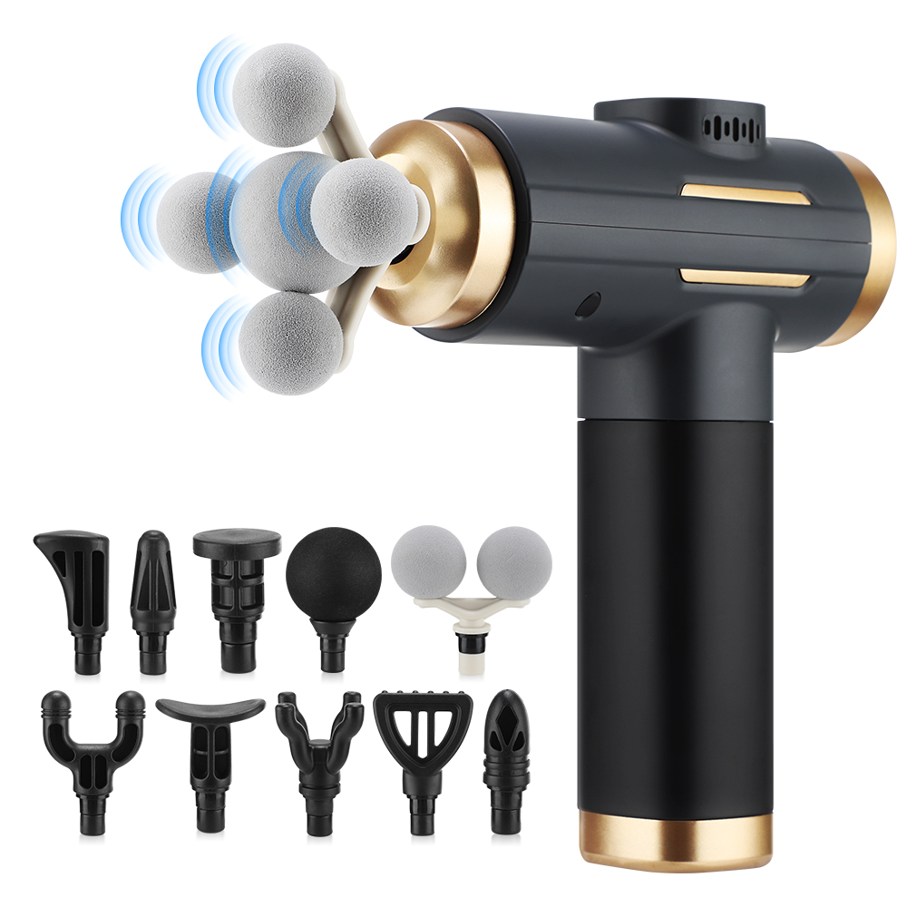Massage Gun - 11-in-1 elektrische massagepistool, 99 standen, krachtig