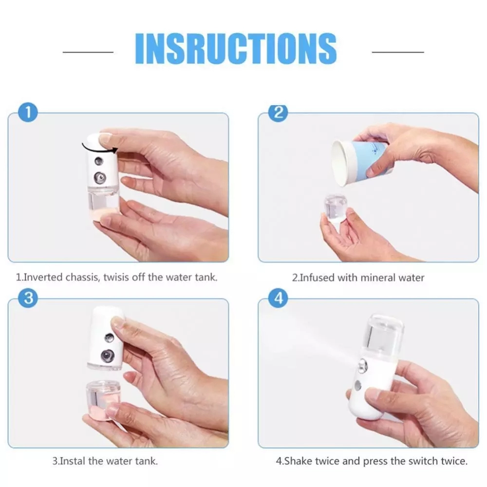 Nano Facial Mister Sprayer Dra - Face Steamer recensie en prijs