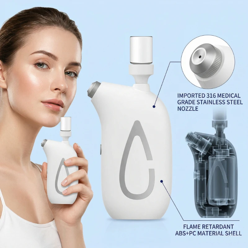 Draagbare Nano Gezichtsstoomap - Face Steamer recensie en prijs