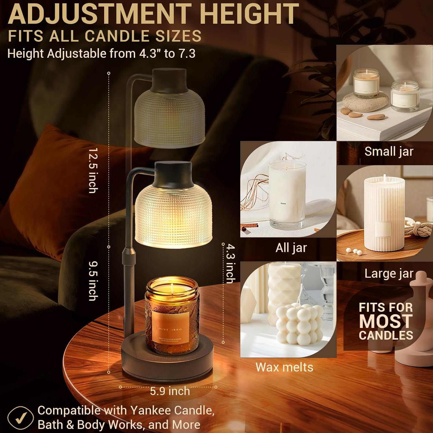 Kaarsenwarmerlamp met timer -  - Wax Warmer recensie en prijs