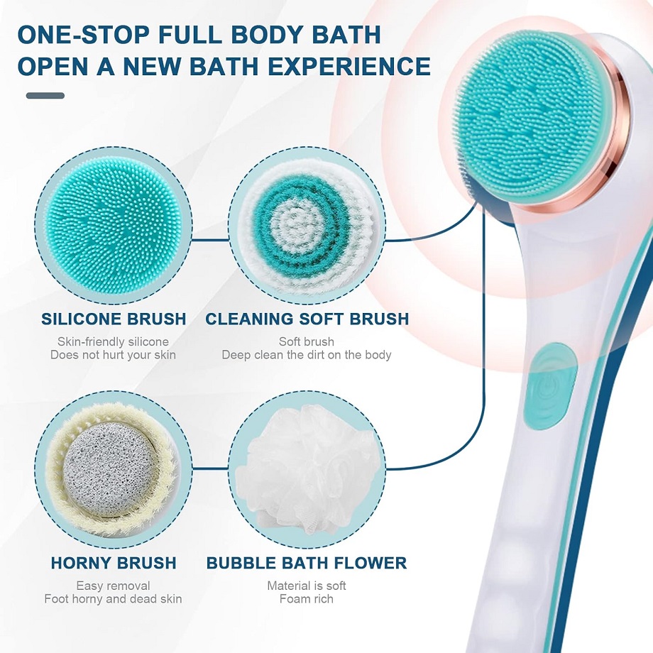 Elektrische lichaamsscrubber D - Bath Salts recensie en prijs