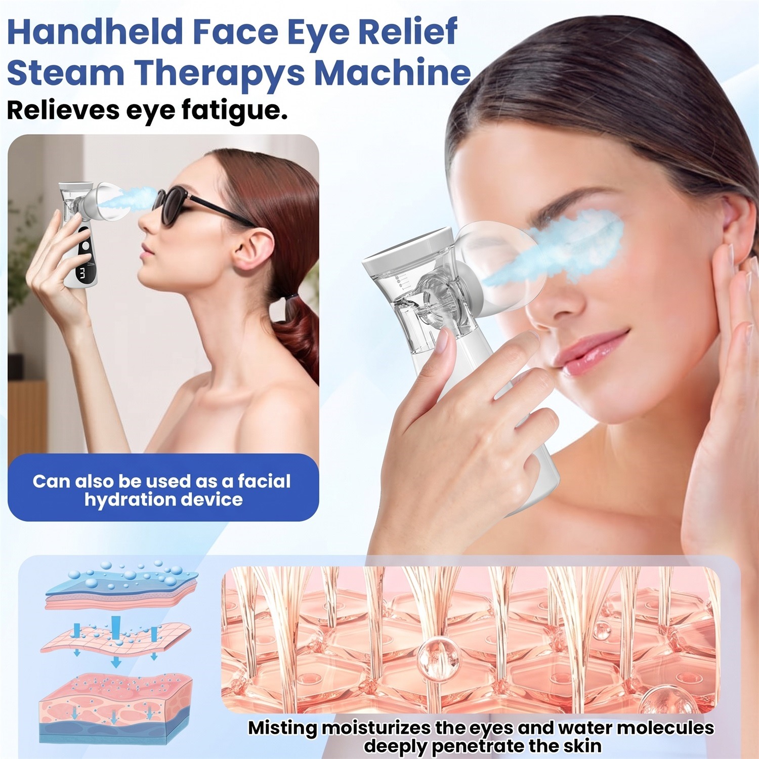Oog Nano Luchtbevochtiger Vern - Face Steamer recensie en prijs