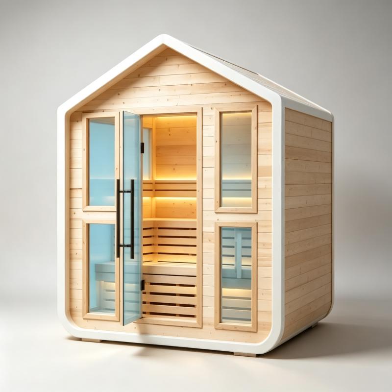 Luxe sauna cabine op maat, mas - Spa Wellness Gym recensie en prijs