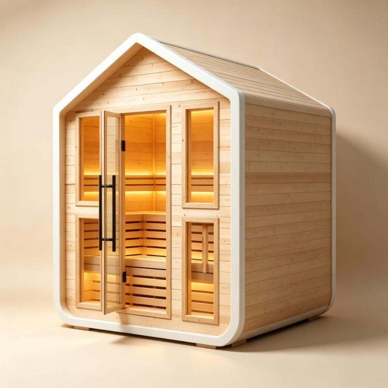 Luxe sauna cabine op maat, mas - Spa Wellness Gym recensie en prijs
