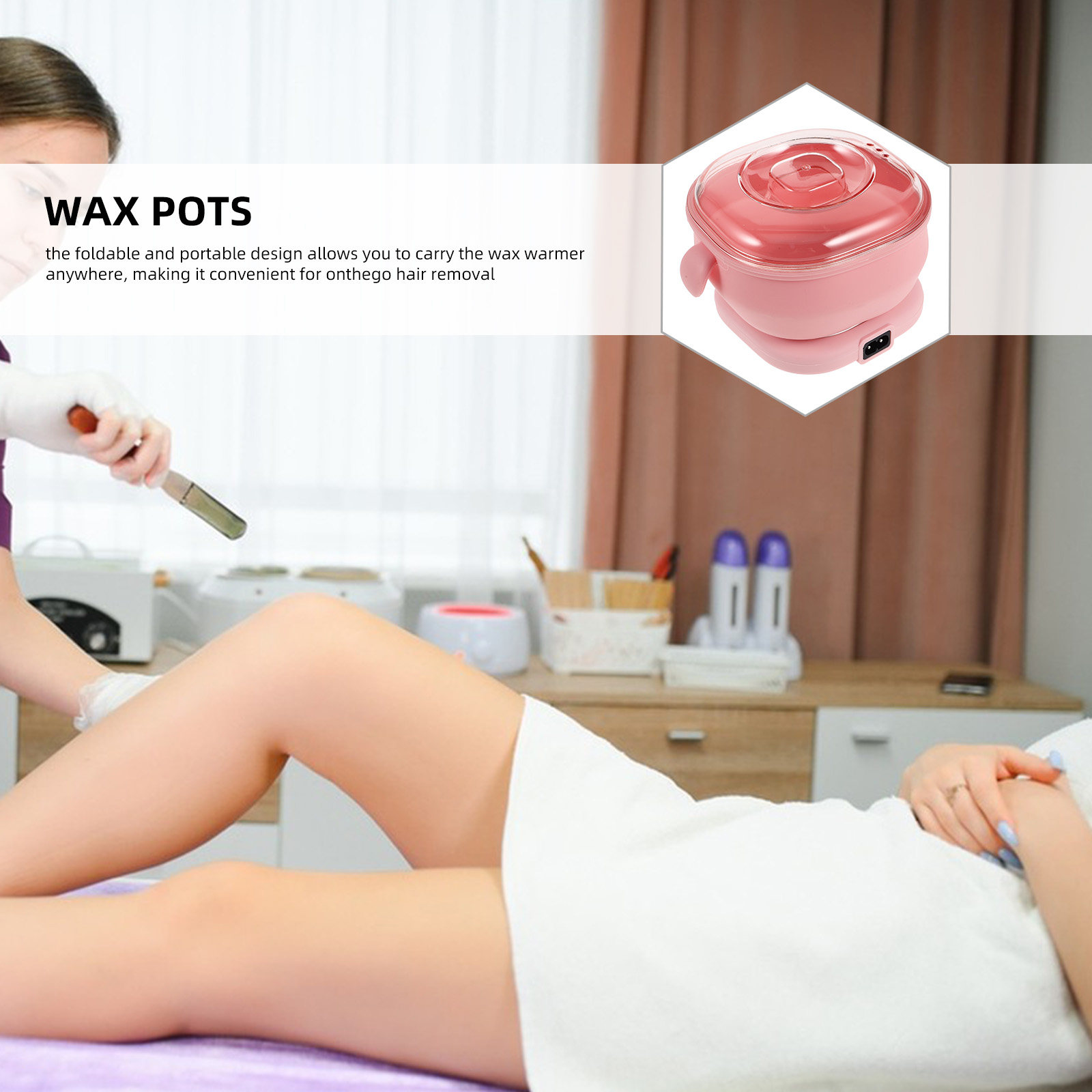Opvouwbare, draagbare waxverwa - Wax Warmer recensie en prijs