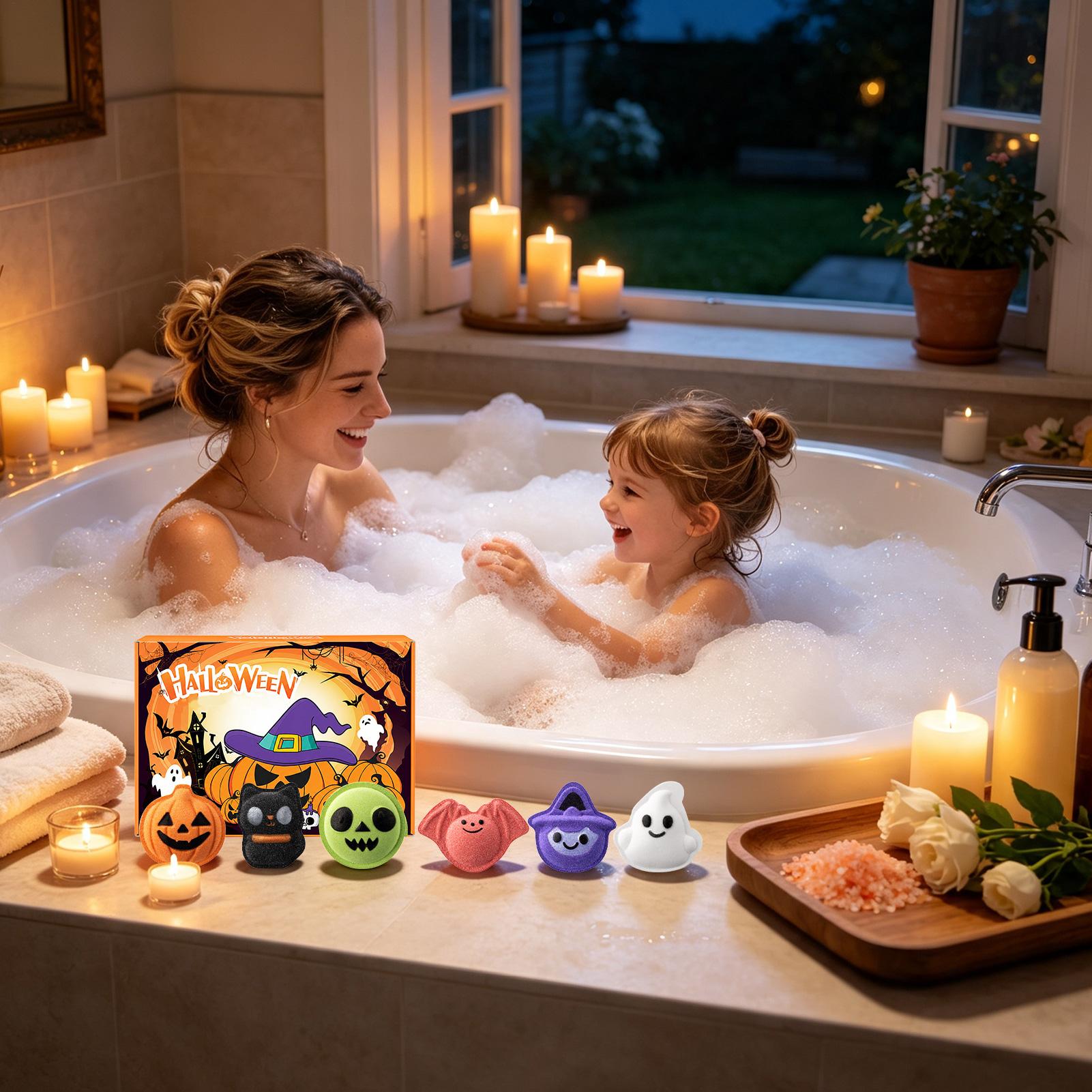 Halloween badballenset, 6-deli - Bath Salts recensie en prijs