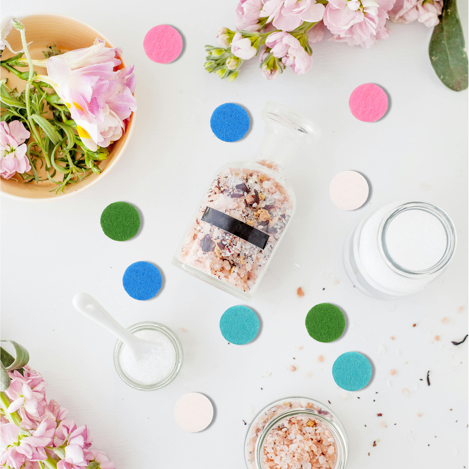 50 stuks ronde geurpads van ka - Aromatherapy Diffuser recensie en prijs