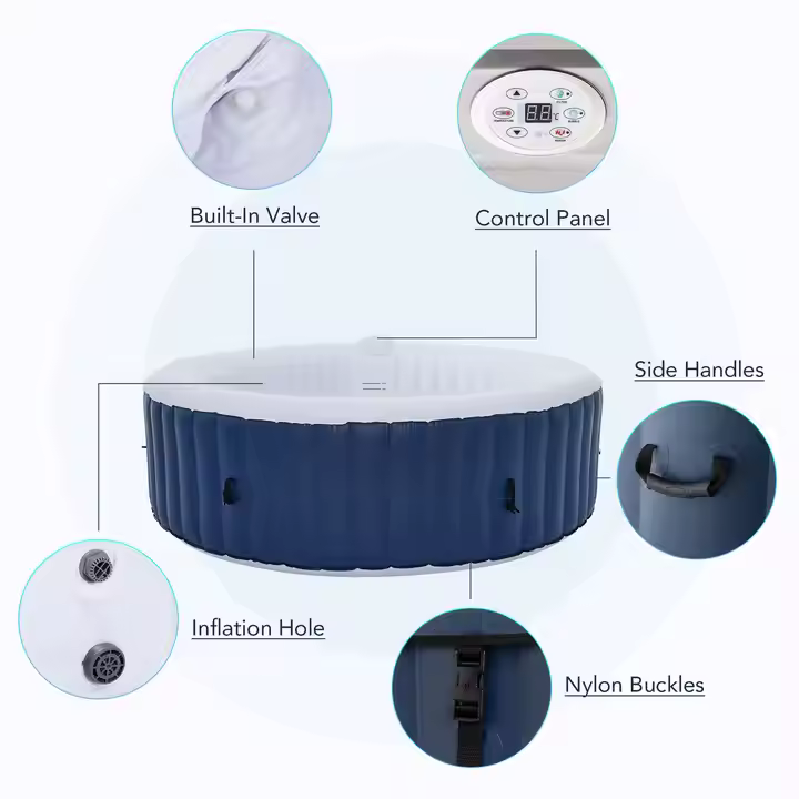 Buitenbad voor 6 personen, ron - Hot Tub recensie en prijs