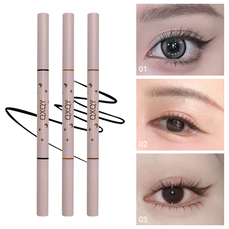 QXQY Eyeliner met dubbele kop, - Body Brush recensie en prijs