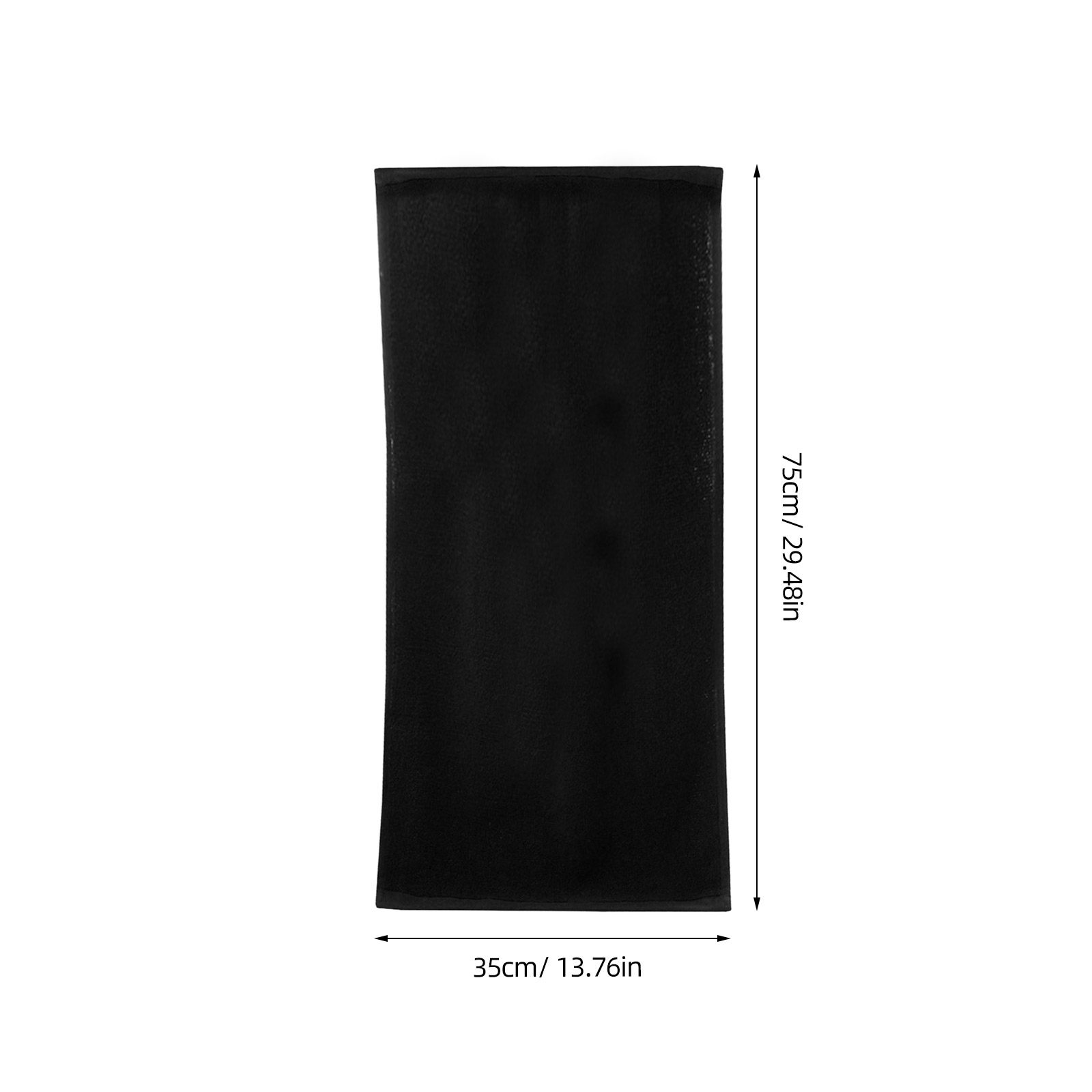 Extra grote zwarte katoenen ha - Spa Towel recensie en prijs