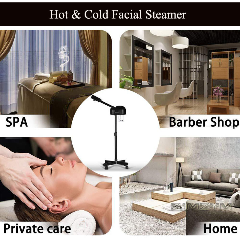 Professionele warm-koude gezic - Face Steamer recensie en prijs