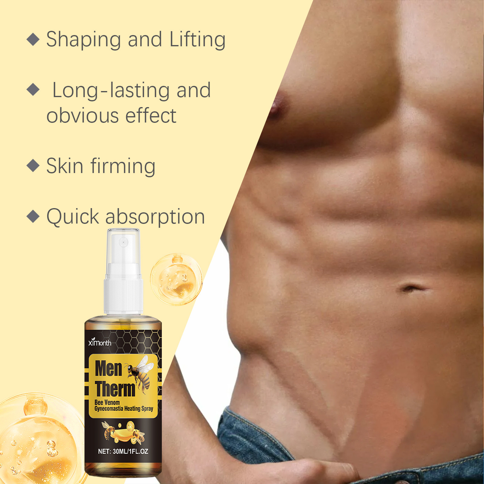 Bijenvenum Gynecomastie Verwar - Body Oil recensie en prijs
