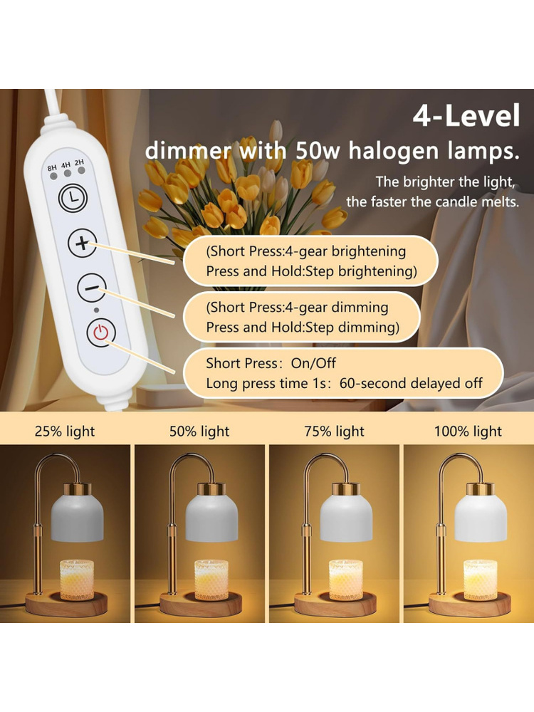 24-uurs timer dimbare kaarswas - Wax Warmer recensie en prijs