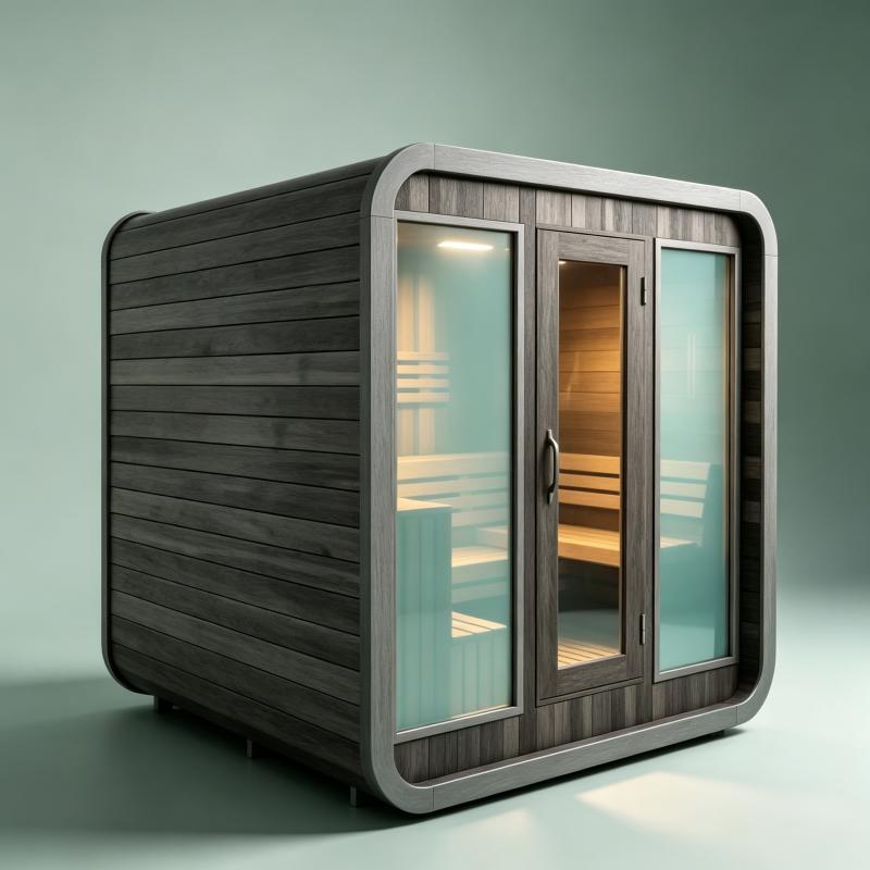Luxe sauna op maat, massief ho - Spa Wellness Gym recensie en prijs