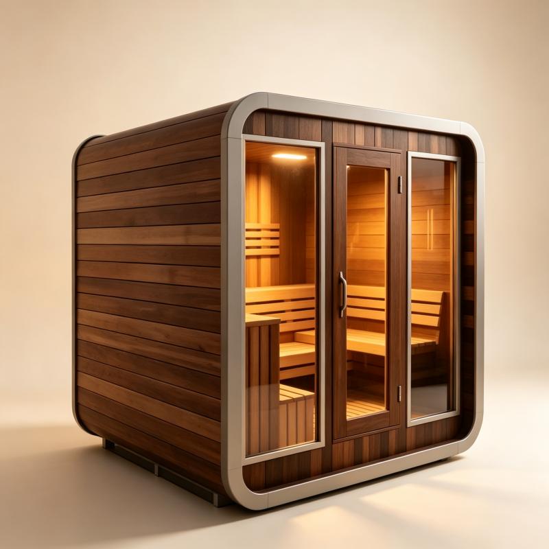 Luxe sauna op maat, massief ho - Spa Wellness Gym recensie en prijs