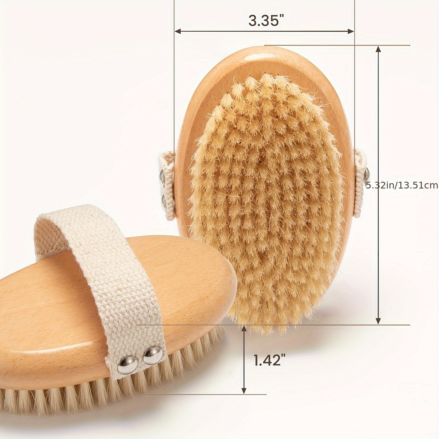 2 stuks: borstel voor het droo - Body Brush recensie en prijs