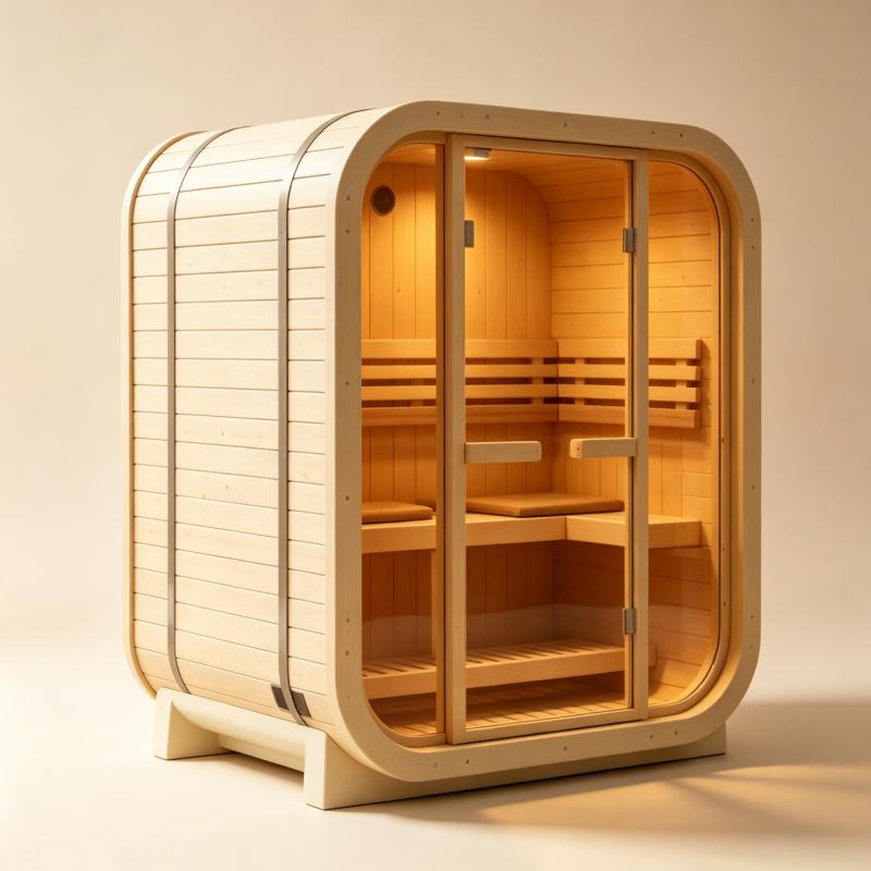 Luxe sauna cabine op maat, mas - Spa Wellness Gym recensie en prijs