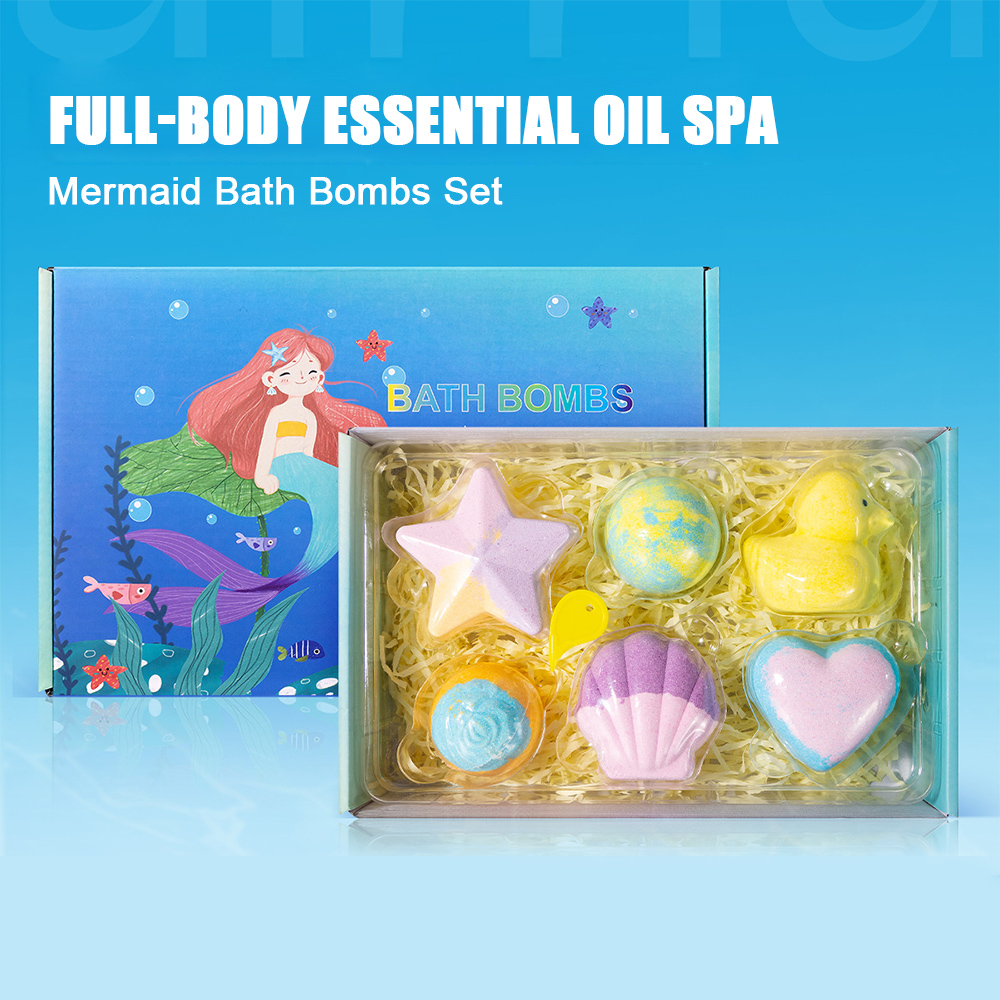 6-delige badbom cadeauset voor - Bath Salts recensie en prijs