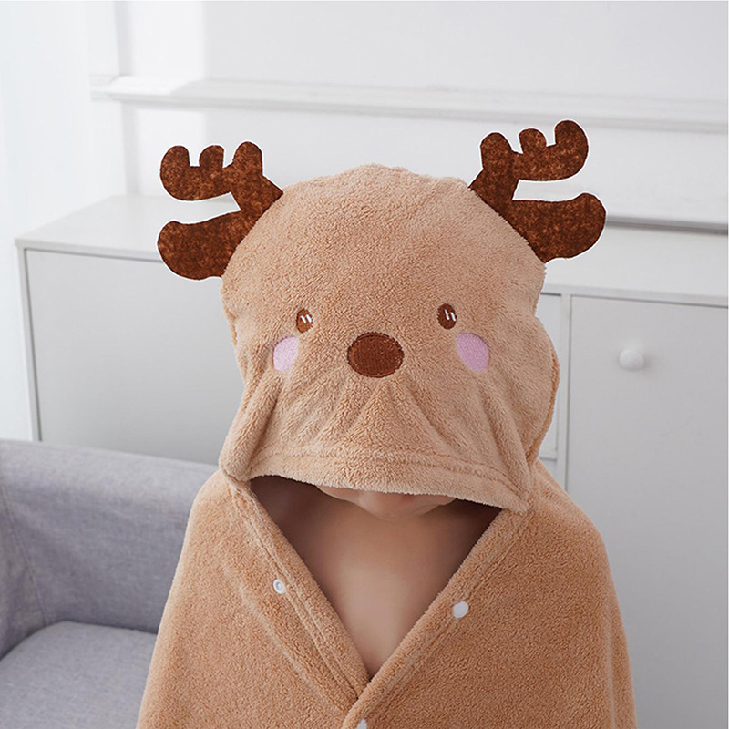 Badstof badcape met schattige  - Spa Towel recensie en prijs
