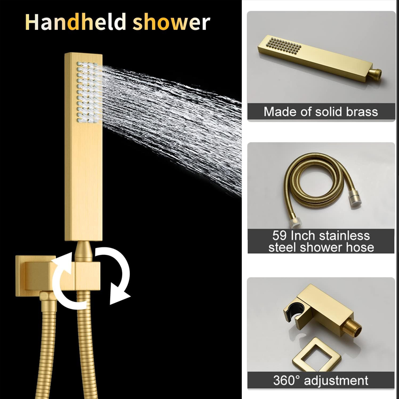 Messing geborsteld goud digita - Body Brush recensie en prijs